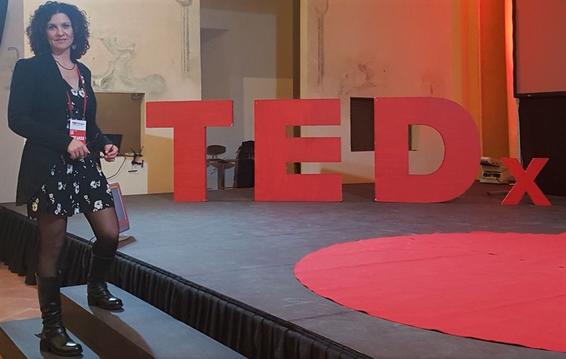 Dr Monique Calisti at TEDx Modena Salon